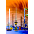 Glass Irregular Candle Holder Set